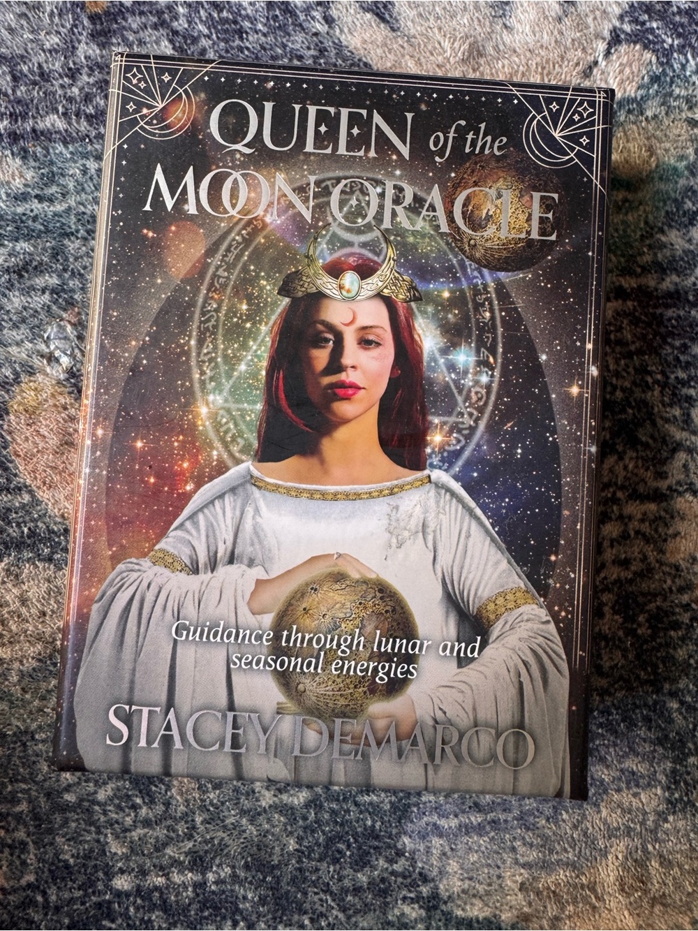 Queen of the Moon Oracle Deck — White & Gold